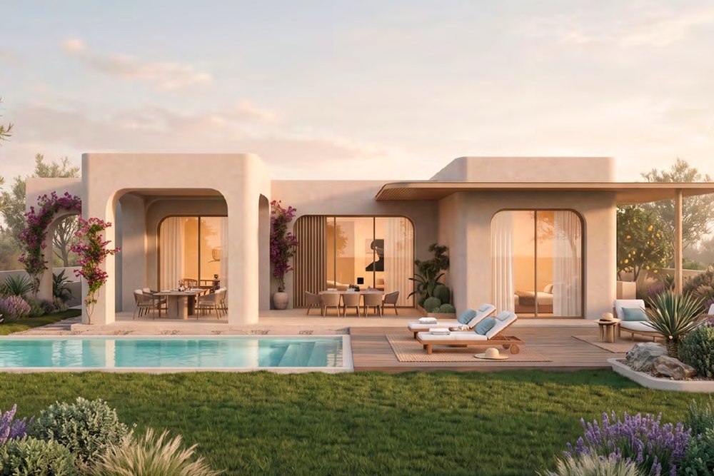 Bay Line Villa at Hacienda Ras El Hekma — developer render