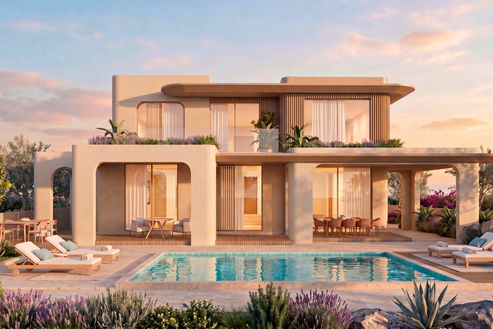 Coastal Villa at Hacienda Ras El Hekma — developer render