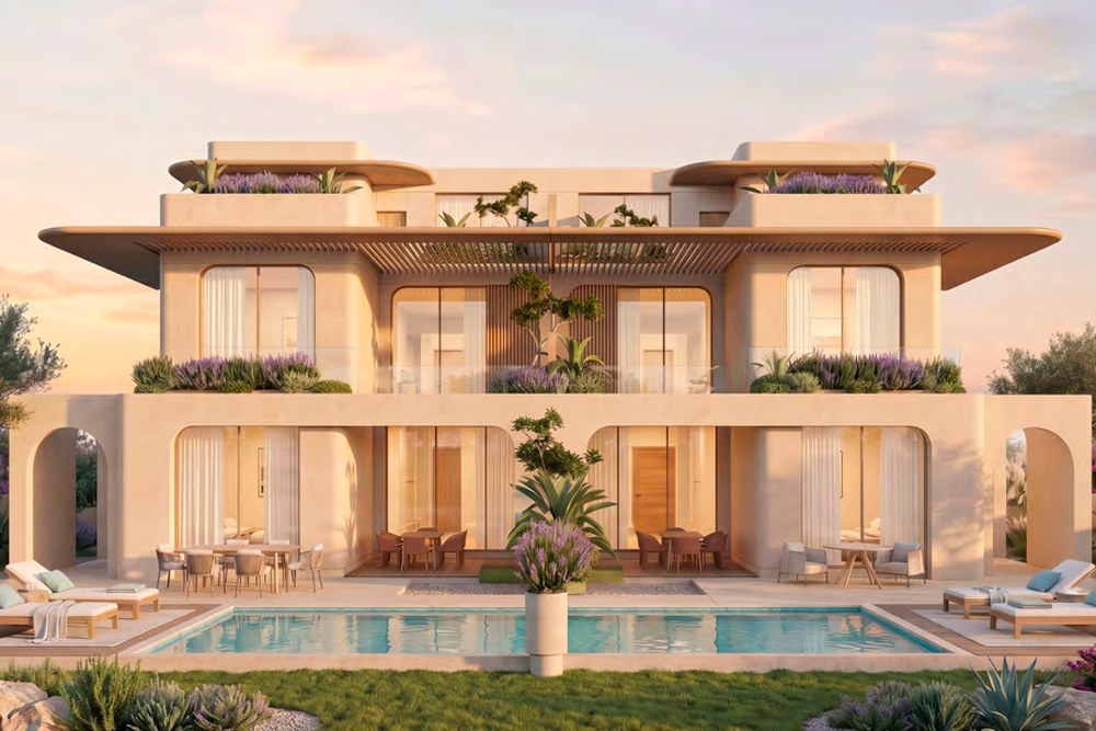 Seabreeze Chalet at Hacienda Ras El Hekma — developer render