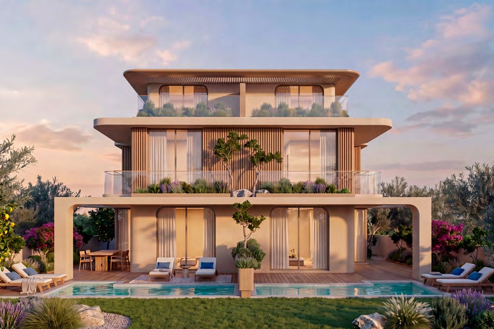 The Duo twin house at Hacienda Ras El Hekma — developer render