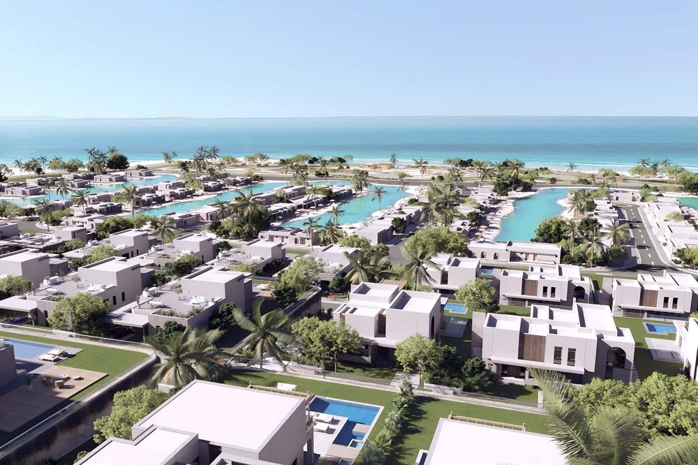 The Mediterranean Villas — Med One, two-storey villas at The Med — developer render