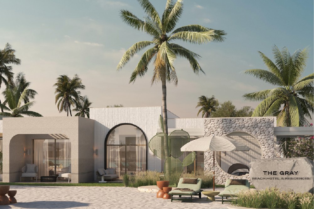Serviced Cabanas by Campbell Gray, The Med — developer render