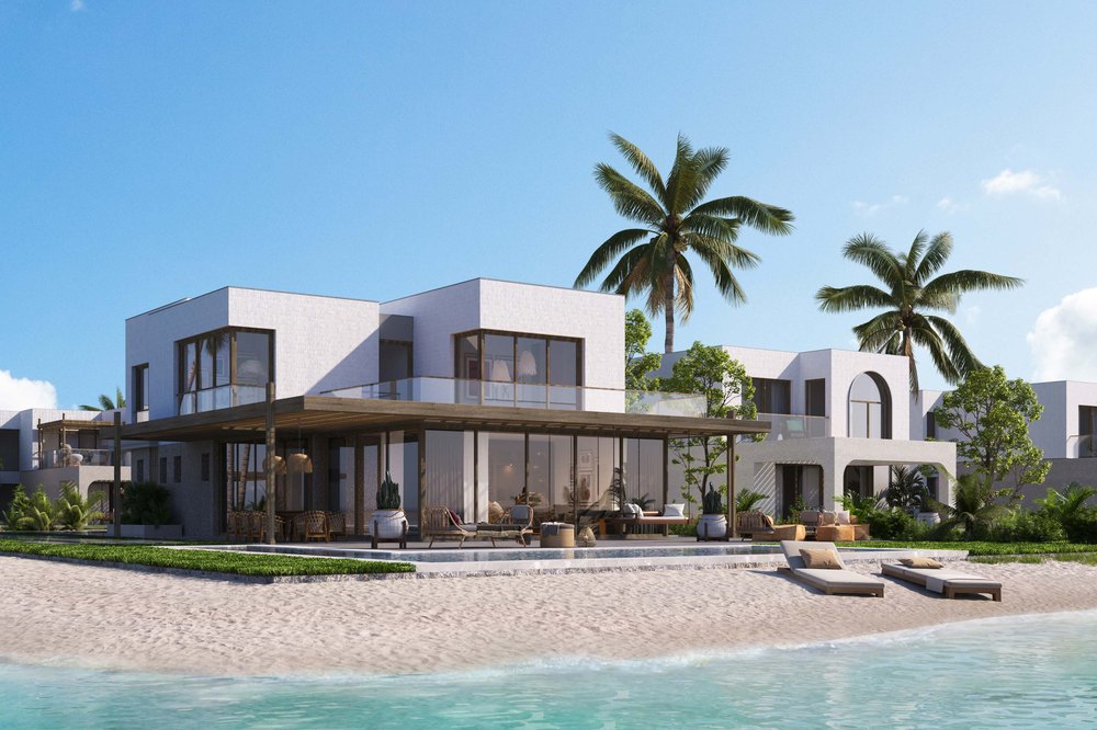 Waterfall Village villas, The Med — developer render